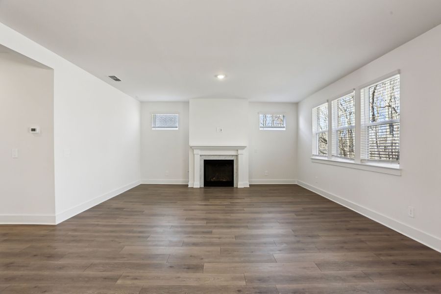 Spacious, unfurnished interior of a new home in Station Hill - Reserve Series, Franklin (Image 10).