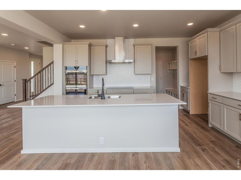 Furnished interior view inside a new home in Prairie Song Story Collection - Single Family Homes, Windsor (Image 16).