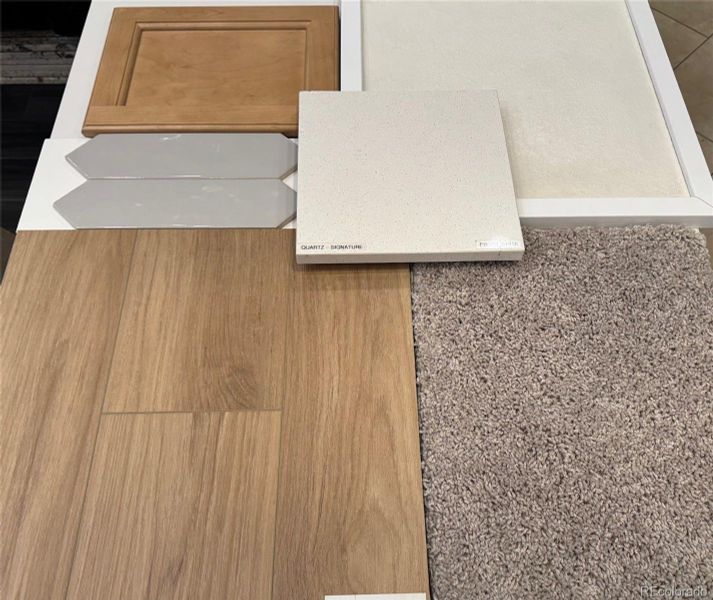 Sample of building materials used in homes in Legato, Commerce City (Image 4).