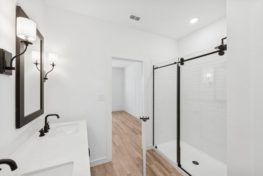 Serene primary bath Serene primary bath