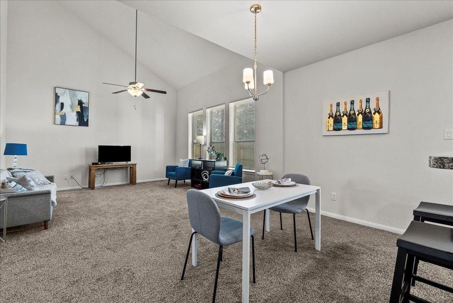 Furnished interior view inside a new home in Mecom Way, Hitchcock (Image 11). Furnished interior view inside a new home in Mecom Way, Hitchcock (Image 11).