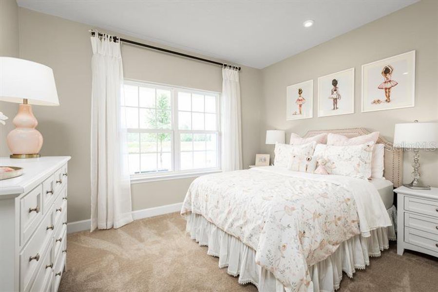 Furnished interior view inside a new home in West Port Single Family Homes, Port Charlotte (Image 10).