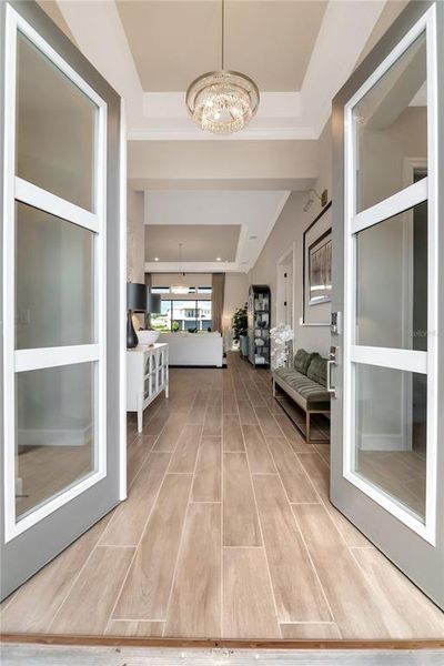 Furnished interior view inside a new home in , Wesley Chapel (Image 34).