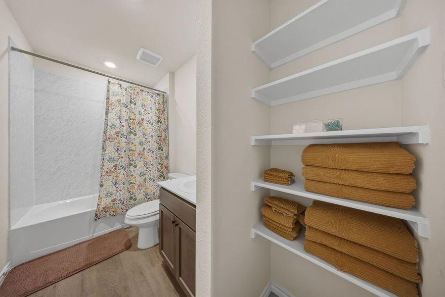 Furnished interior view inside a new home in Leonard Crossing, Leonard (Image 19).