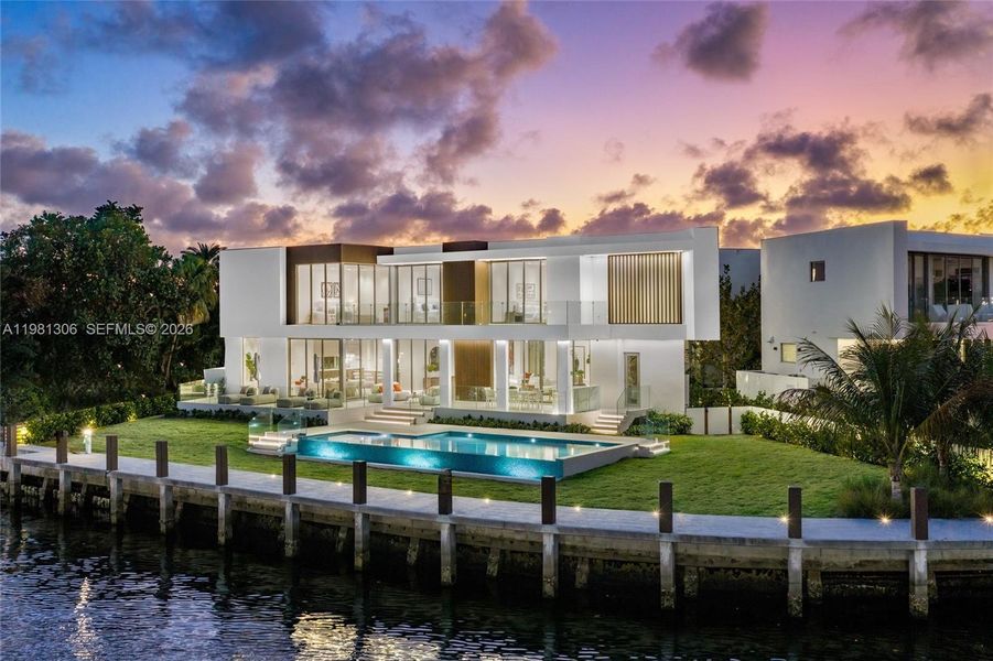 Exterior details and patio area of a home in , Hallandale Beach (Image 32).