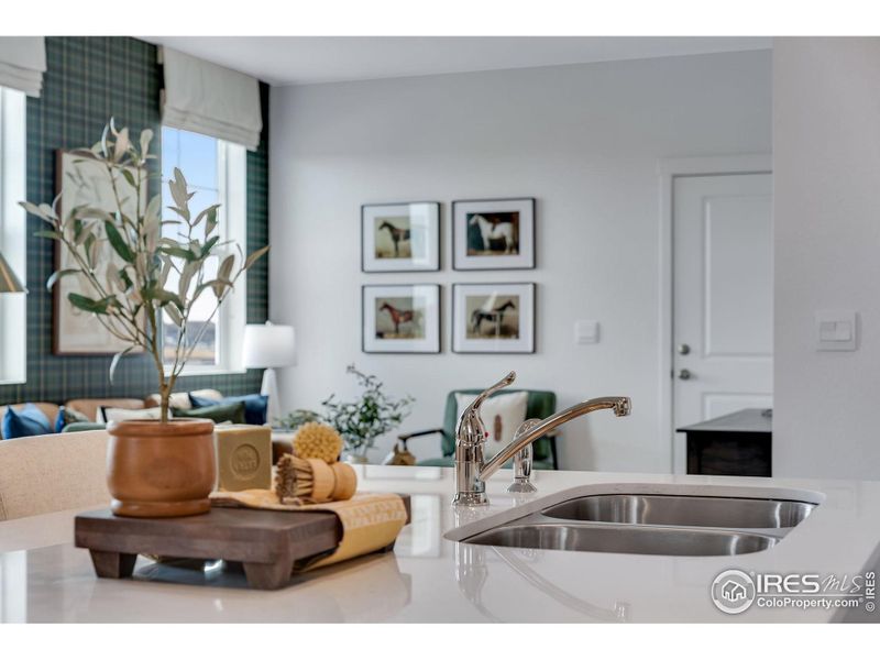 Furnished interior view inside a new home in Vista Meadows, Fort Lupton (Image 5).