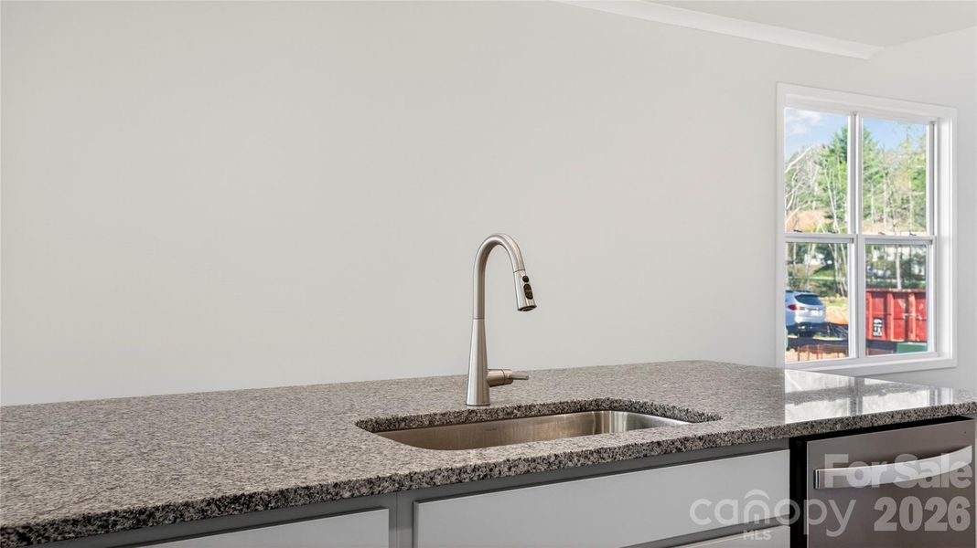 Close-up of interior finishes inside a home in , Weaverville (Image 13).