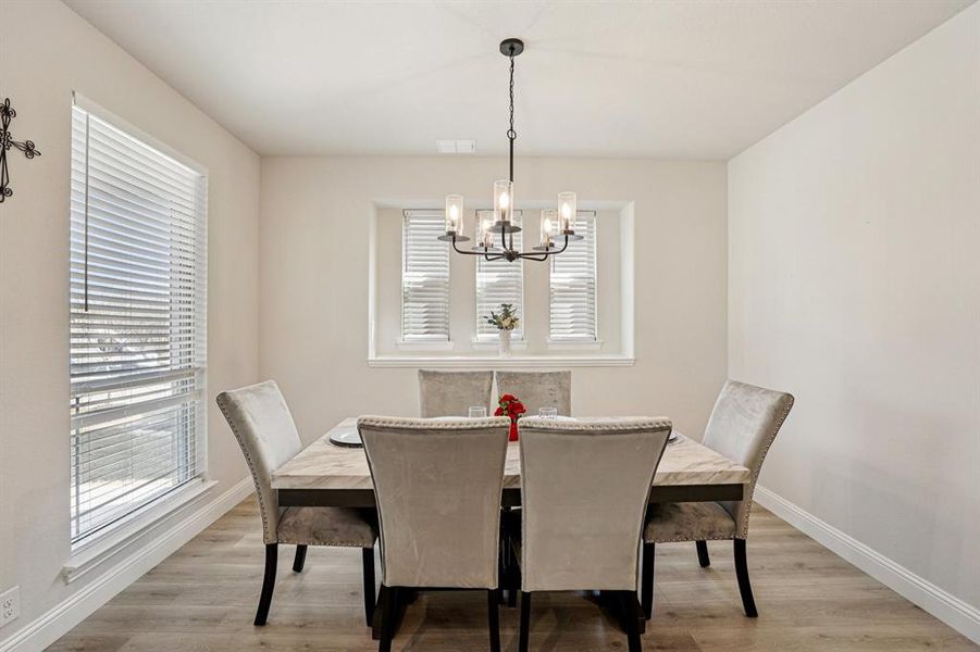 Furnished interior view inside a new home in , Godley (Image 9).