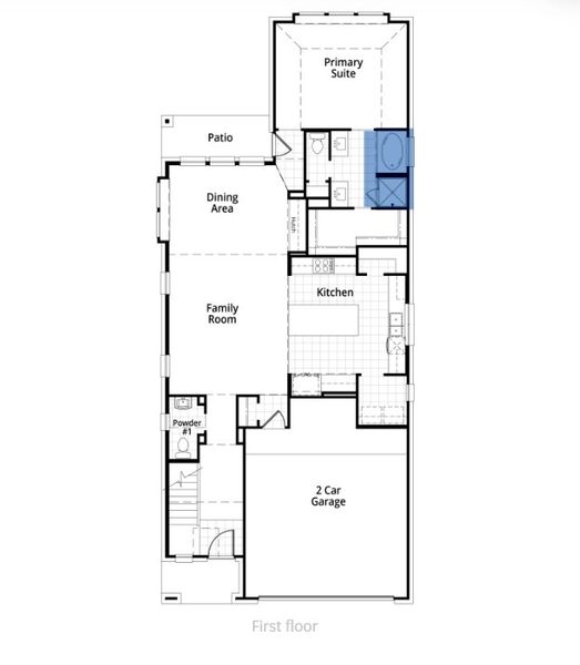 2D floor plan layout for the Lincoln Plan by Highland Homes in Jubilee: 40ft. lots, Hockley, TX (Image 6). 2D floor plan layout for the Lincoln Plan by Highland Homes in Jubilee: 40ft. lots, Hockley, TX (Image 6).
