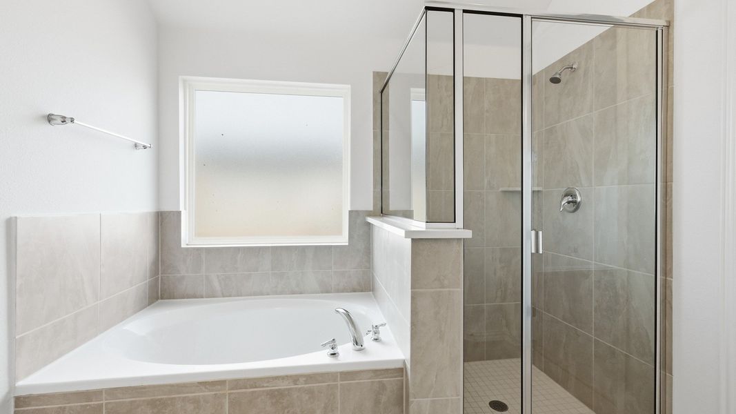 Furnished interior view inside a new home in Wildflower Ranch, Fort Worth (Image 35).