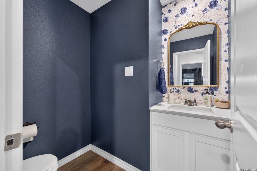 Furnished interior view inside a new home in Riverstone at Westpointe, San Antonio (Image 19).