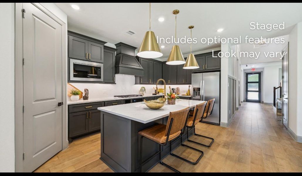 Furnished interior view inside a new home in WILDTREE 40', Montgomery (Image 10).