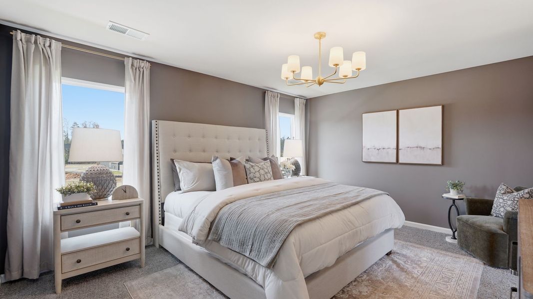 Furnished interior view inside a new home in Altama, Brunswick (Image 30).
