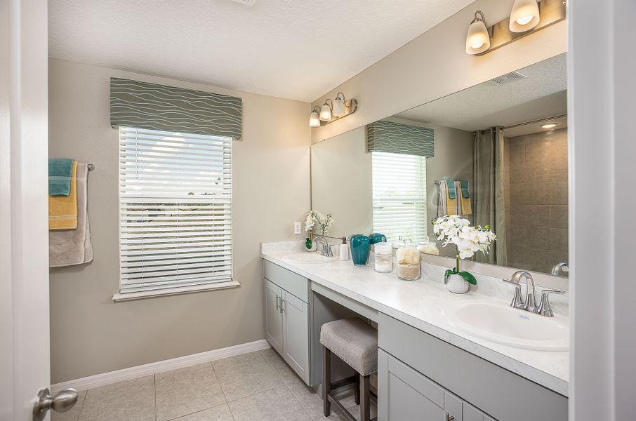 Representative furnished interior of a home built from the Sycamore by Maronda Homes in Woodland Ranch, Lake Wales (Image 24).