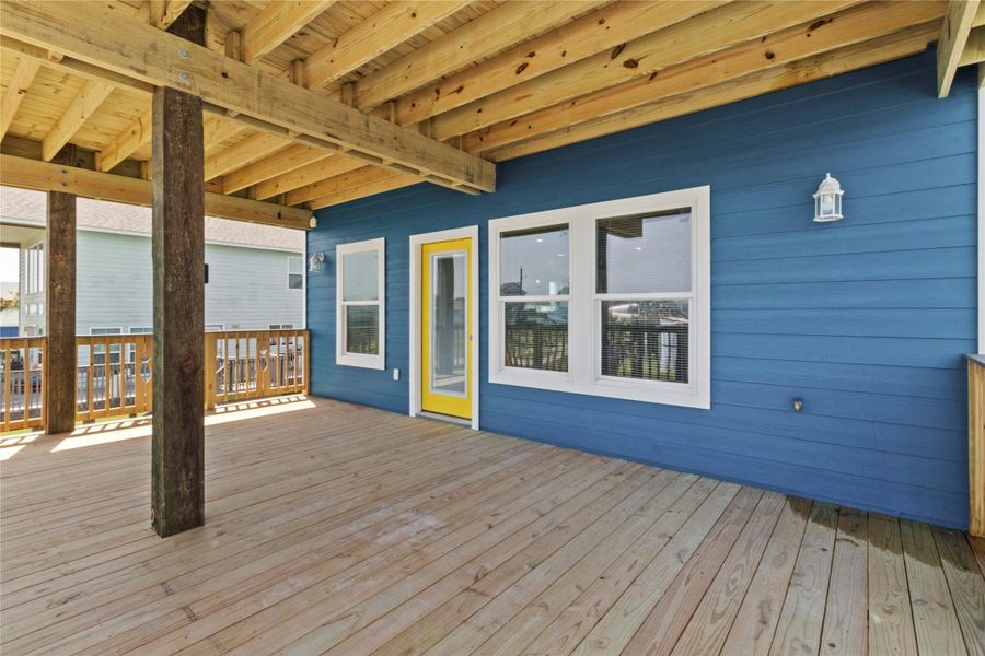 Front Door Balcony with Breathtaking Beach Views