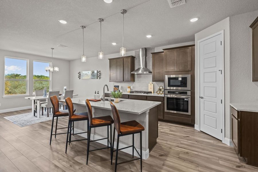 Representative furnished interior of a home built from the The Jennings G by Davidson Homes LLC in The Reserve at Potranco Oaks, Castroville (Image 11).