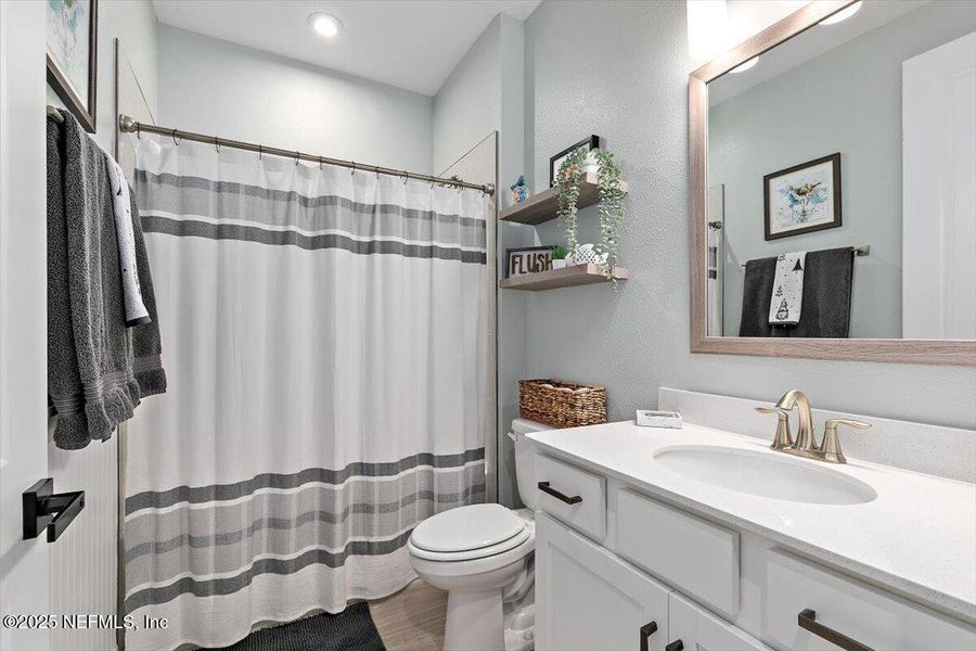 Furnished interior view inside a new home in RiverTown - WaterSong, St. Johns (Image 25).