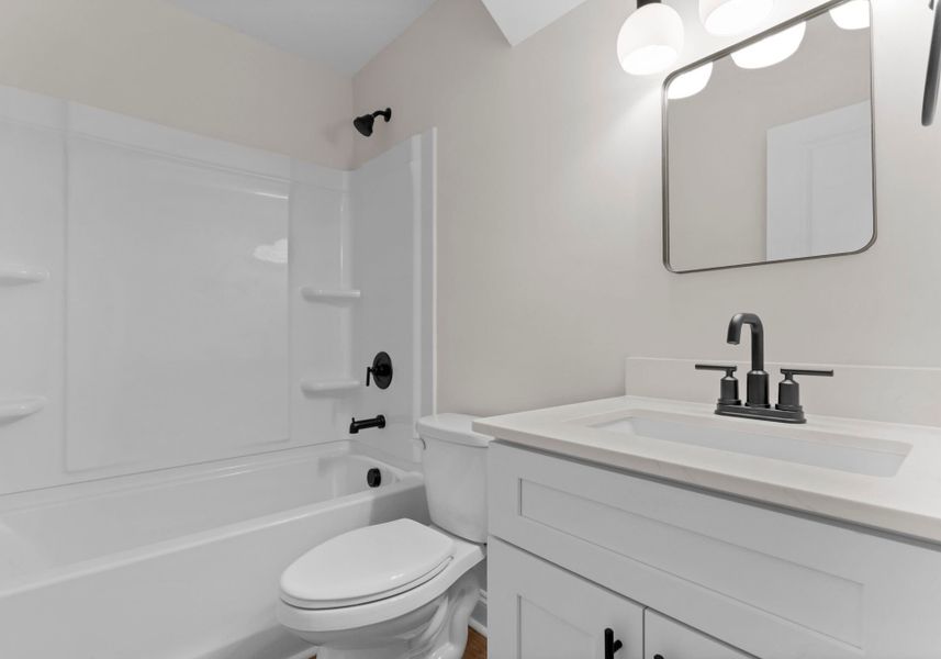 Furnished interior view inside a new home in Hartford Townhomes, Charlotte (Image 26).