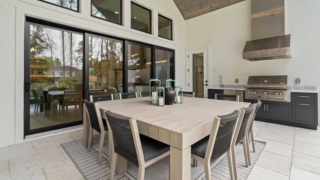 Exterior details and patio area of a home in Southern Hills, Brooksville (Image 2). Exterior details and patio area of a home in Southern Hills, Brooksville (Image 2).
