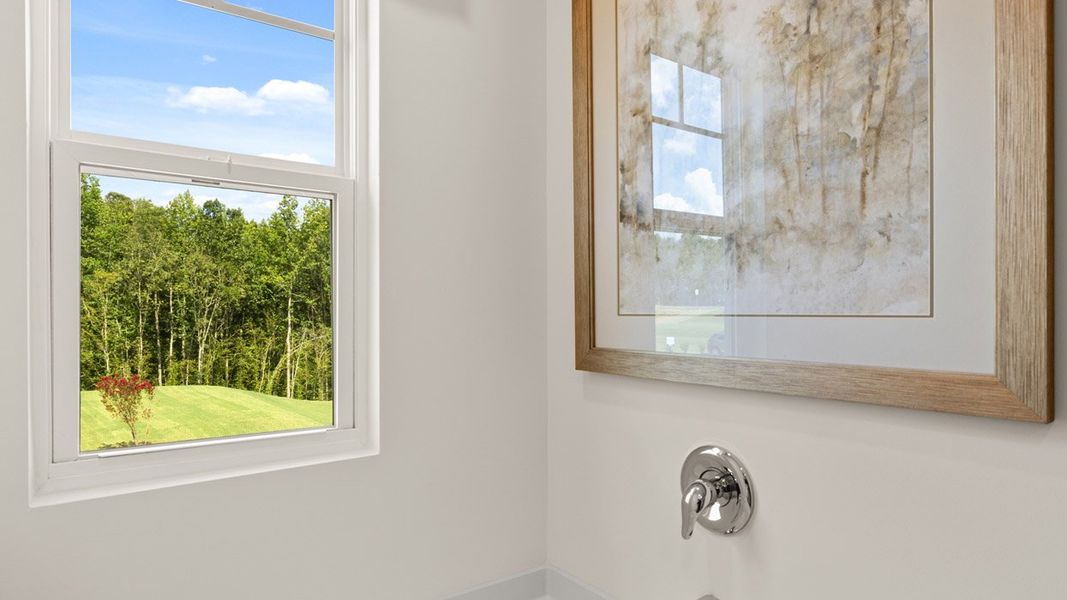 Representative unfurnished interior of a home built from the Hayden by D.R. Horton in Captain's Corner, Grovetown (Image 22).