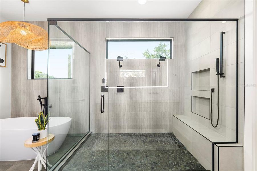 Furnished interior view inside a new home in , Tampa (Image 18).