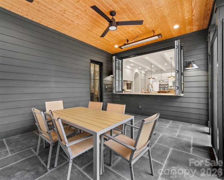 Exterior details and patio area of a home in , Charlotte (Image 33). Exterior details and patio area of a home in , Charlotte (Image 33).