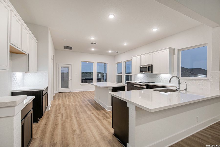 Furnished interior view inside a new home in Stillwater Ranch, San Antonio (Image 11).