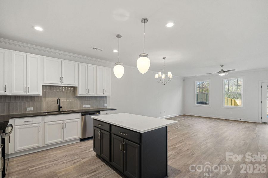 Furnished interior view inside a new home in , Charlotte (Image 6).