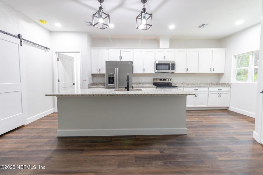 Furnished interior view inside a new home in , Melrose (Image 9).