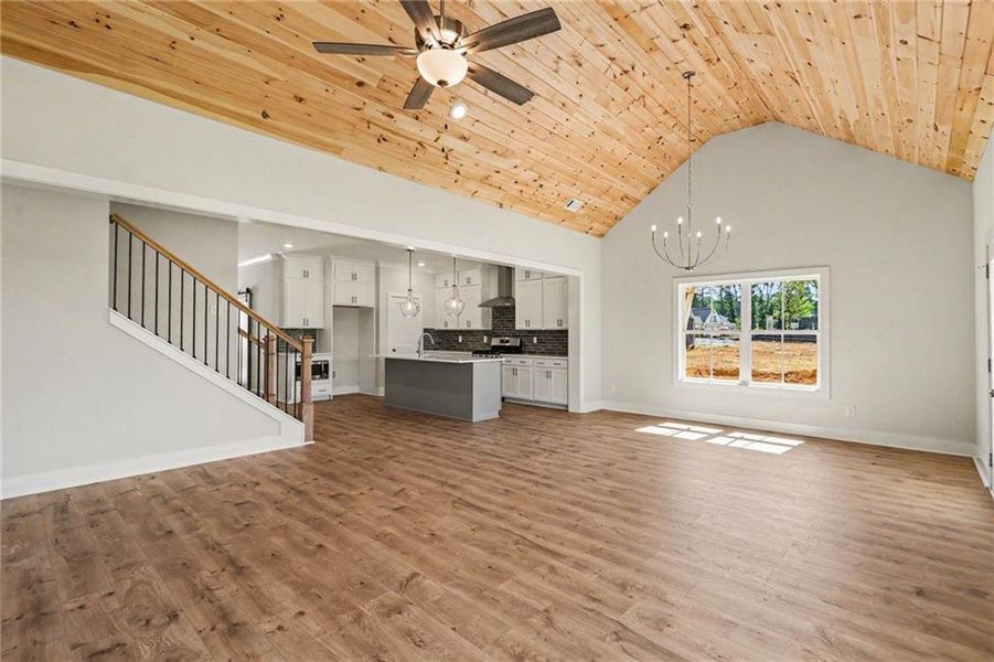 Spacious, unfurnished interior of a new home in , Winston (Image 24).