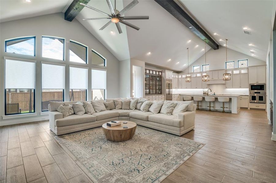 Furnished interior view inside a new home in Somerset Park, Rockwall (Image 5).