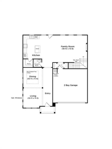 2D floor plan layout of this home in Chapel Hill, Newnan, GA (Image 5). 2D floor plan layout of this home in Chapel Hill, Newnan, GA (Image 5).