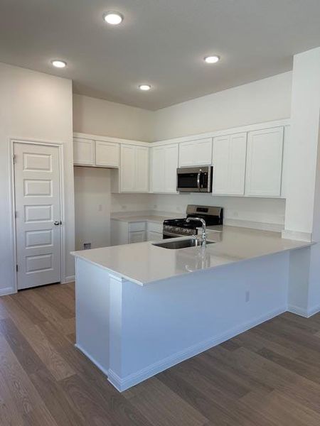Furnished interior view inside a new home in Trinity Ranch, Elgin (Image 4). Furnished interior view inside a new home in Trinity Ranch, Elgin (Image 4).