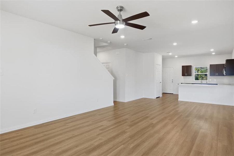 Spacious, unfurnished interior of a new home in Courtland Place, Cleburne (Image 15). Spacious, unfurnished interior of a new home in Courtland Place, Cleburne (Image 15).