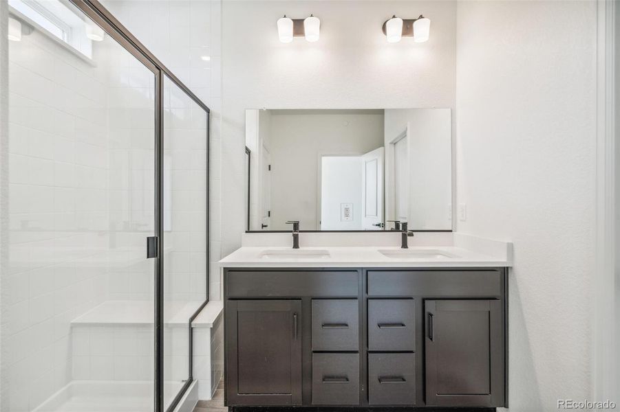 Furnished interior view inside a new home in Legato, Commerce City (Image 12).