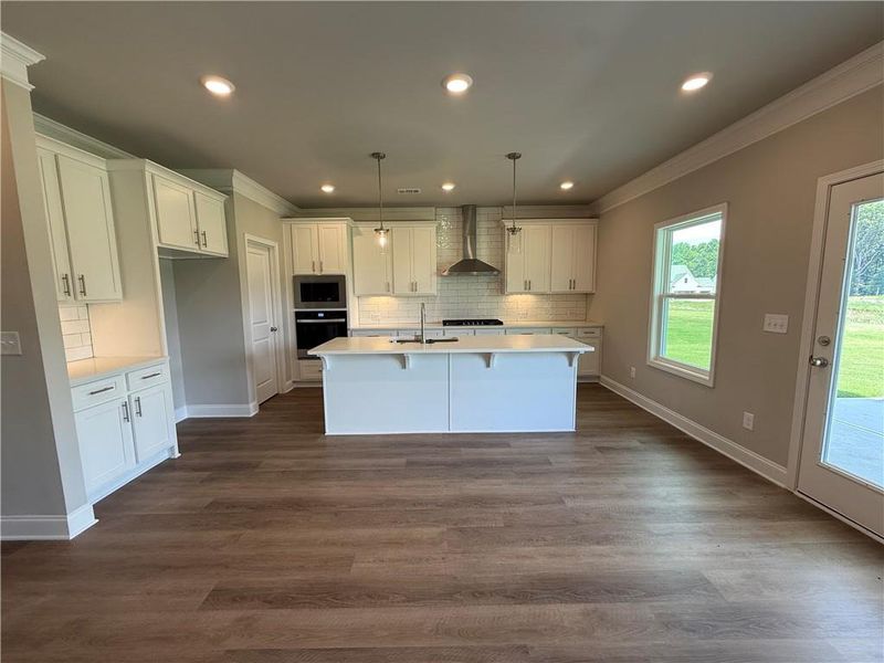 Furnished interior view inside a new home in , Hoschton (Image 14).