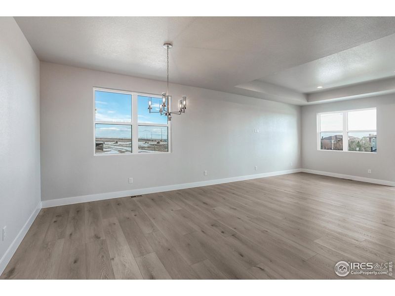 Spacious, unfurnished interior of a new home in Wilson Commons, Loveland (Image 31). Spacious, unfurnished interior of a new home in Wilson Commons, Loveland (Image 31).