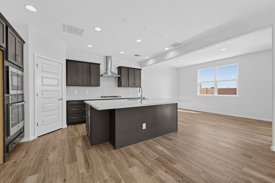 Furnished interior view inside a new home in Combs Ranch, San Tan Valley (Image 9).