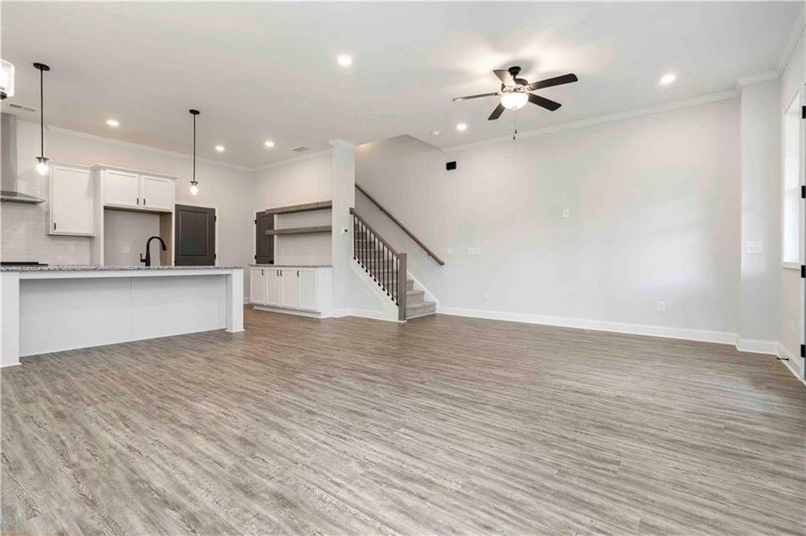 Spacious, unfurnished interior of a new home in Serenity, Hapeville (Image 9).