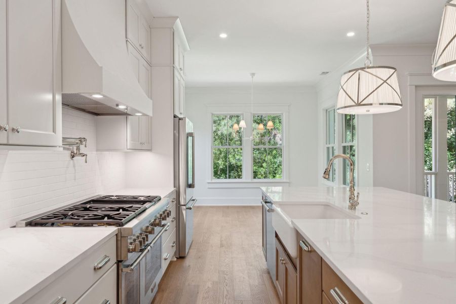 Furnished interior view inside a new home in , Johns Island (Image 9).