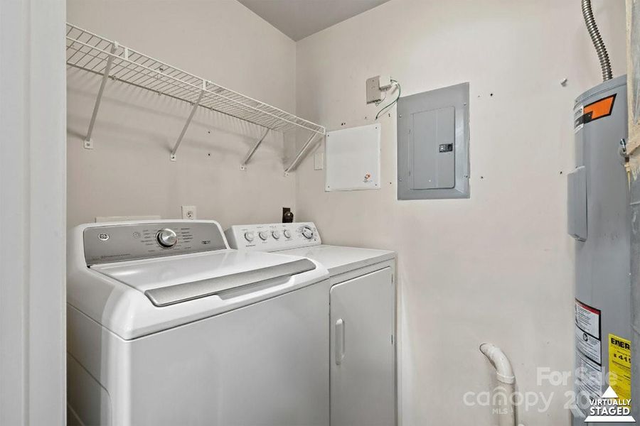 Furnished interior view inside a new home in , Charlotte (Image 8).