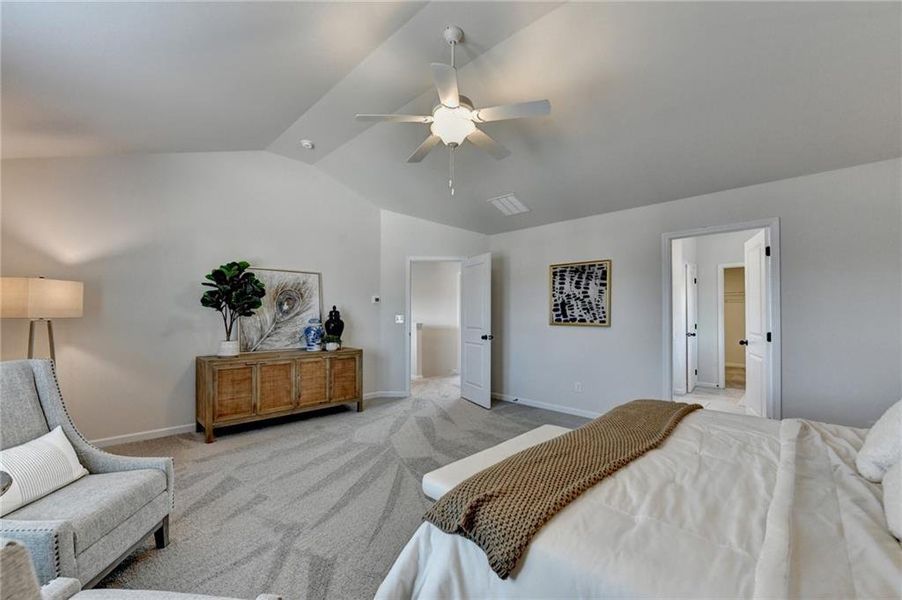 Furnished interior view inside a new home in , Auburn (Image 58).