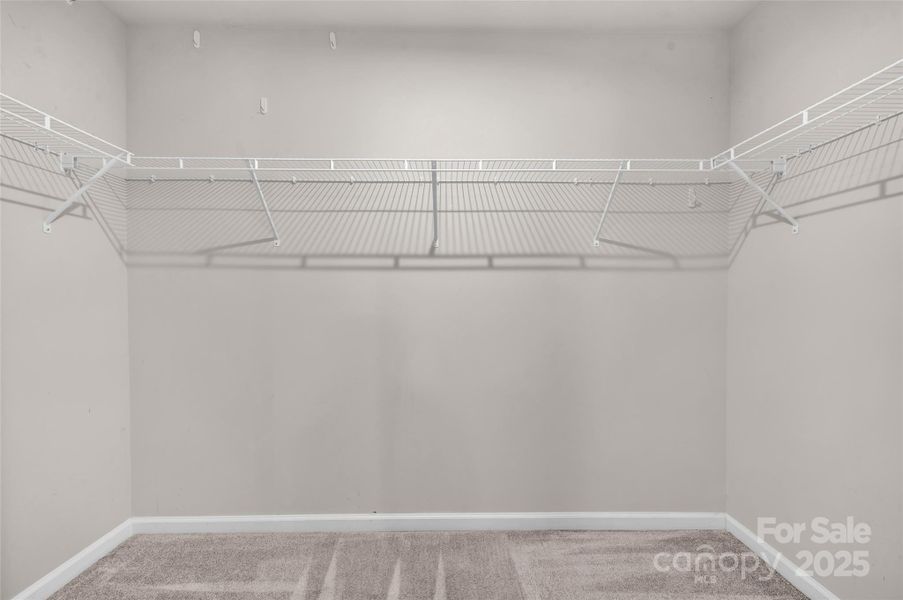 Primary walk-in closet