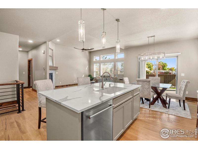Furnished interior view inside a new home in , Loveland (Image 4).