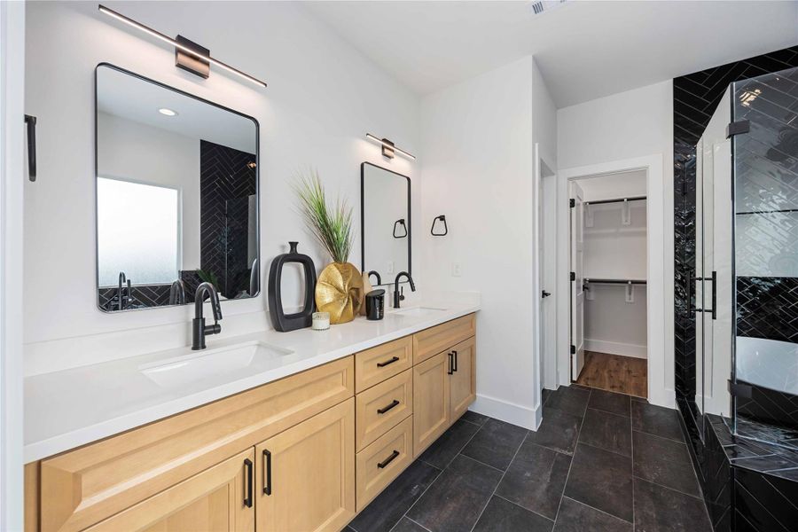 Furnished interior view inside a new home in , Houston (Image 10). Furnished interior view inside a new home in , Houston (Image 10).