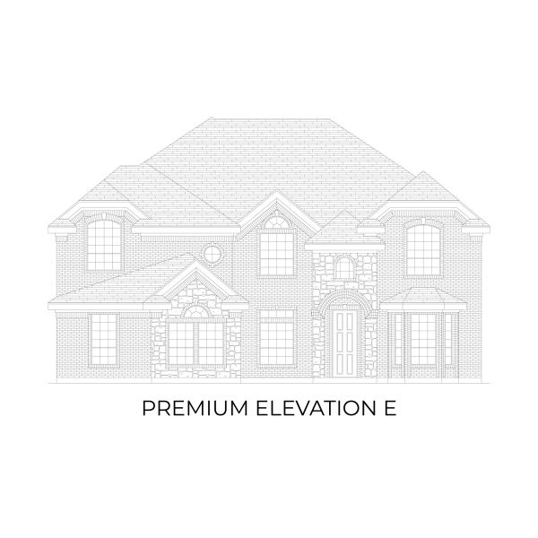 Representative rendering of the exterior for the Stonebriar 2FSW (w/Media) by First Texas Homes (Image 9). Representative rendering of the exterior for the Stonebriar 2FSW (w/Media) by First Texas Homes (Image 9).