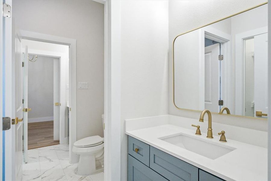 Furnished interior view inside a new home in , Canton (Image 10).