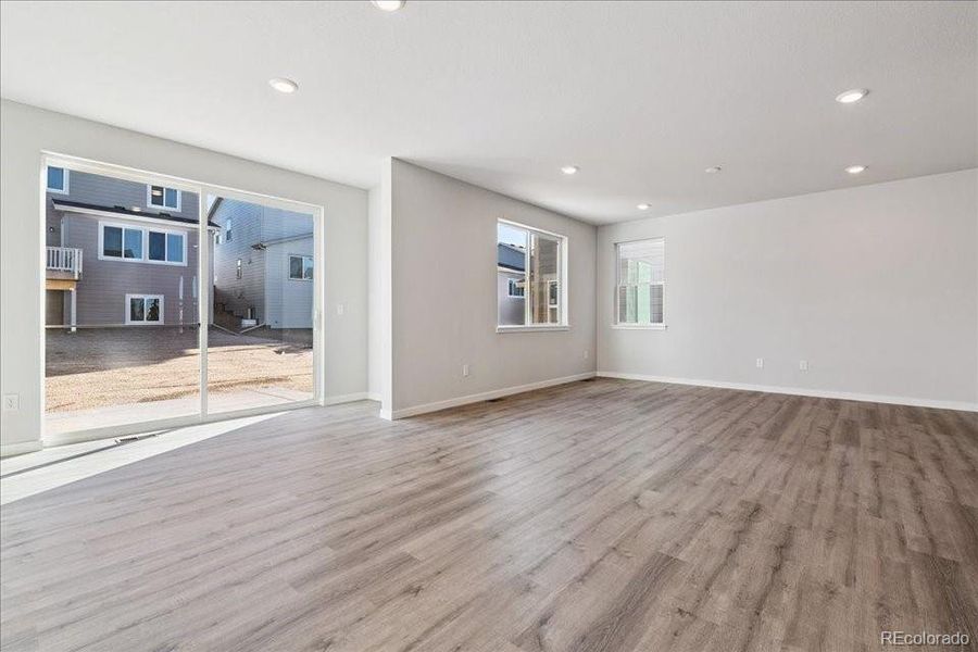 Spacious, unfurnished interior of a new home in Floret Collection at Alder Creek, Parker (Image 19). Spacious, unfurnished interior of a new home in Floret Collection at Alder Creek, Parker (Image 19).