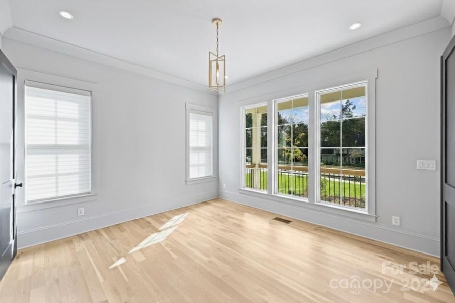 Secondary bedroom/office, main level,connected bath