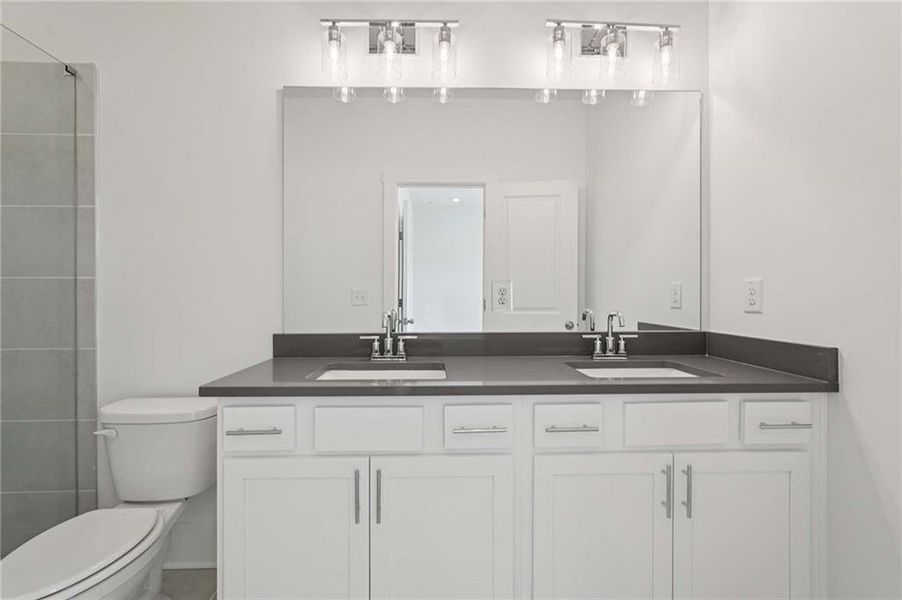 Furnished interior view inside a new home in Park Vue, Atlanta (Image 19).